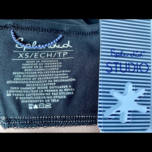 Splendid 🆕| 🎄Rosé Bronze Racerback Sweat Wicking Sports Bra. - Picture 7 of 9